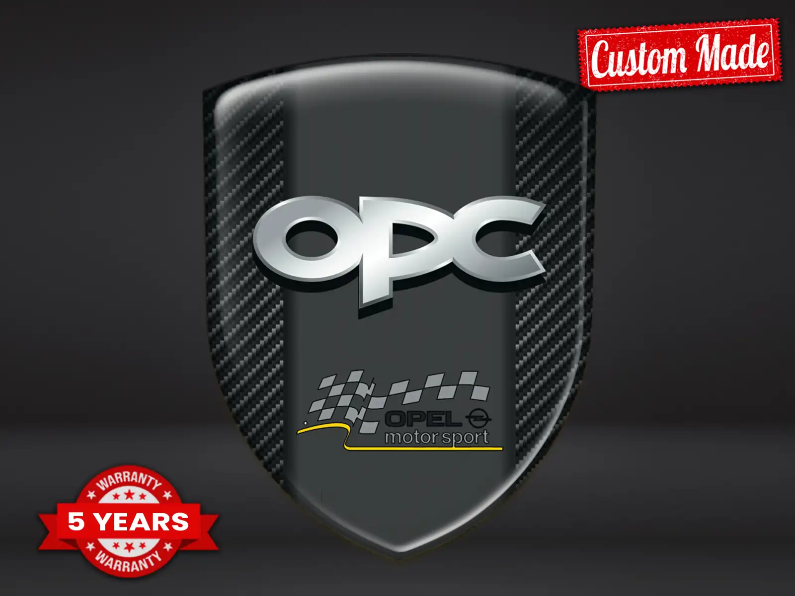 OPC Adesivi Parabrezza su Misura Tuning Premium Universali